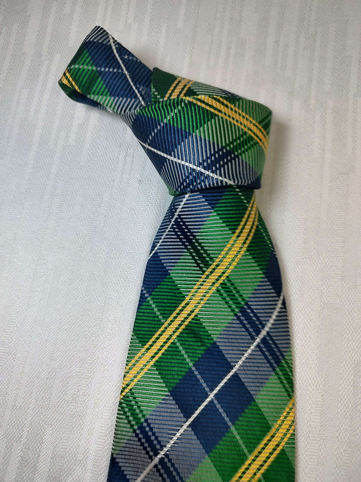 TINO COSMA 100% SILK TIE SETA CRAVATTA NECKTIE MADE IN ITALIA CLASSIC
