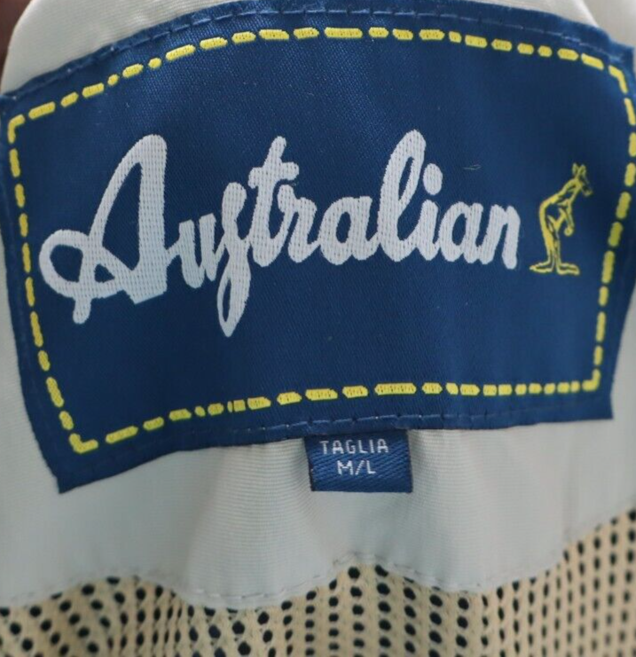 AUSTRALIAN GIUBBINO LEGGERO UOMO Tg M L MAN CASUAL VINTAGE JACKET