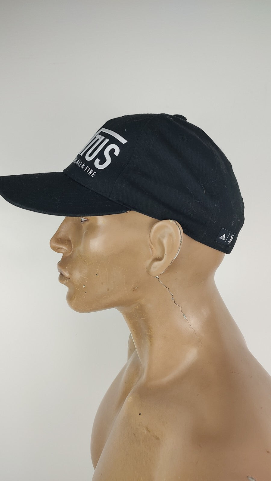 ADIDAS JUVENTUS BERRETTO UOMO CALCIO SOCCER TAGLIA REGOLABILE HAT VINTAGE
