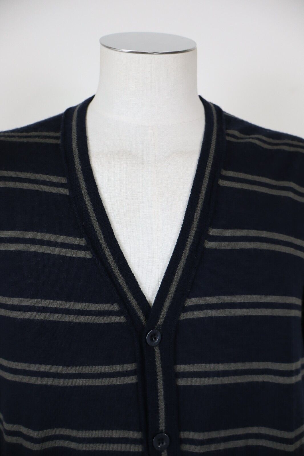 GUESS MAGLIONE CARDIGAN VINTAGE UOMO Tg. 2XL MAN SWEATER CASUAL LANA