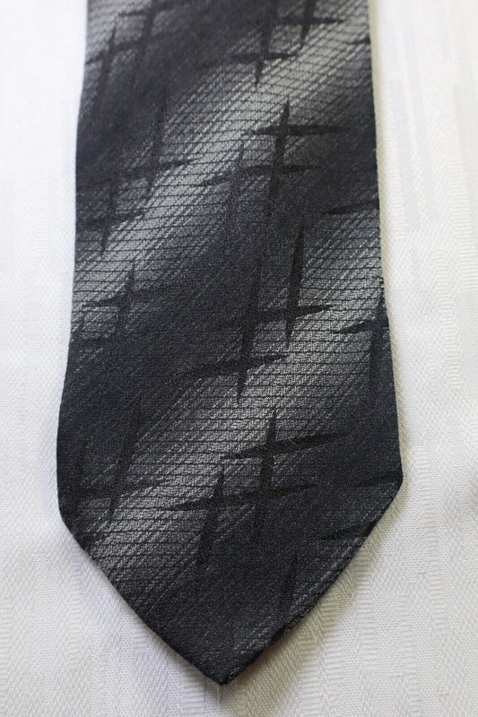 HUBERT MILANO LANA  SILK TIE SETA CRAVATTA NECKTIE MADE IN ITALY CLASSIC