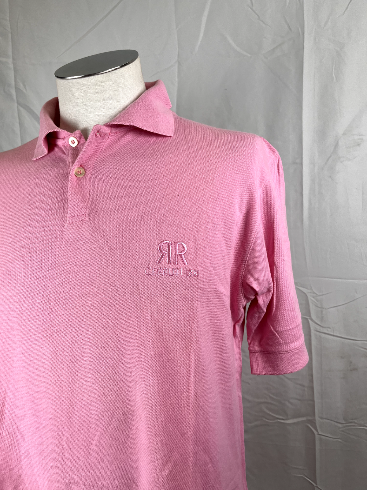 CERRUTI MAGLIA POLO UOMO TG. L MAN COTONE COTTON T-SHIRT CASUAL VINTAGE