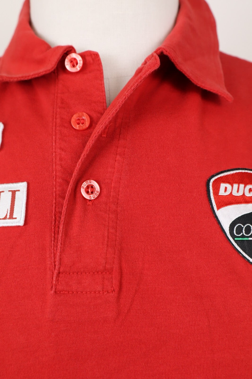 PUMA MAGLIA POLO DUCATI UOMO Tg 44/46 MAN SHIRT SPORT CASUAL VINTAGE COTONE