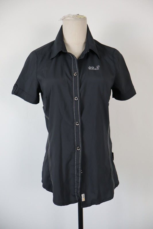 JACK WOLFSKIN CAMICIA DONNA TG. S WOMAN SHIRT CASUAL VINTAGE