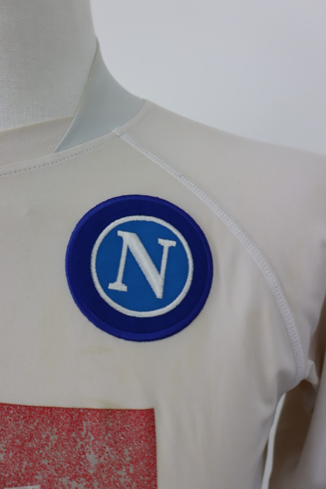 KAPPA NAPOLI N 4 MAGLIA CALCIO TG M UOMO MAN T-SHIRT SOCCER SPORT JERSEY 05/06