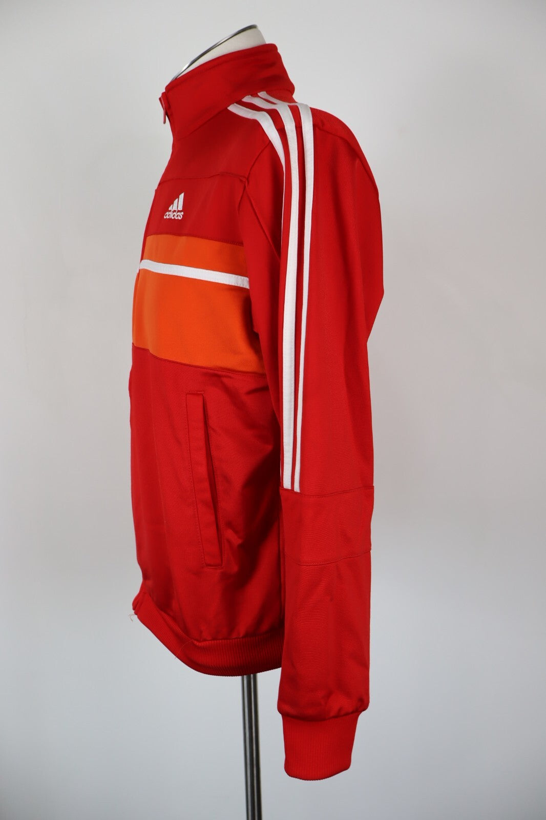 ADIDAS GIACCA SPORTIVA RAGAZZO Tg. 14 ANNI MAN CASUAL SPORT JACKET VINTAGE FELPA
