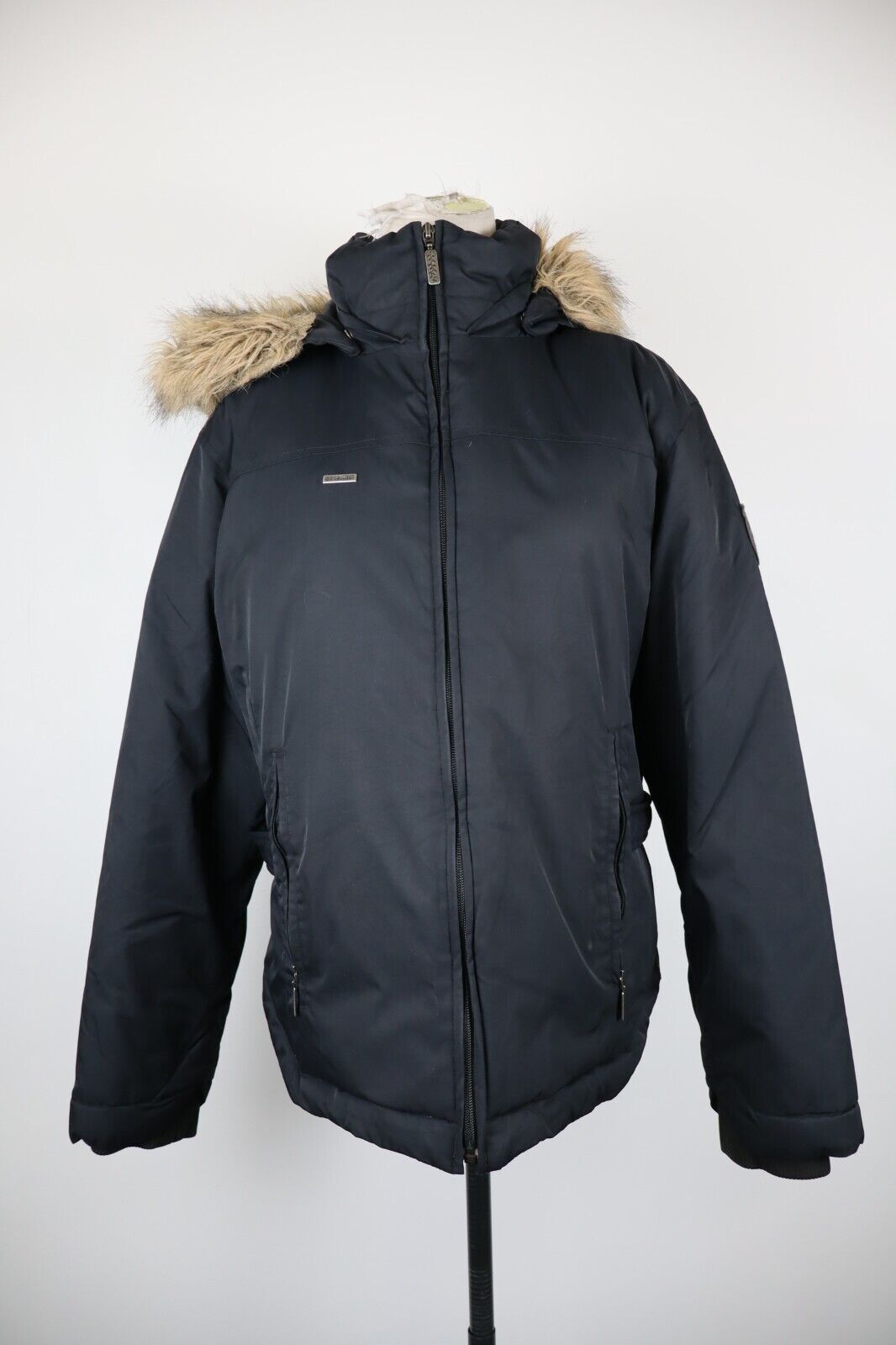 COLUMBIA GIUBBINO PIUMINO GIACCA  DONNA Tg. L WOMAN CASUAL JACKET VINTAGE