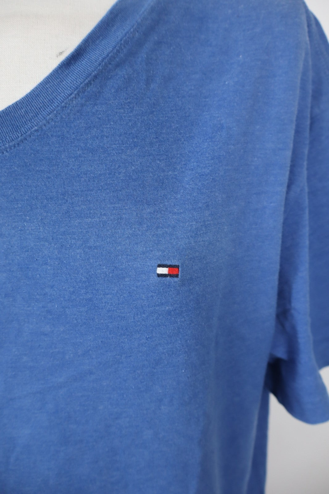 TOMMY HILFIGER MAGLIA COTONE UOMO TG XL MAN T-SHIRT VINTAGE CASUAL COTTON