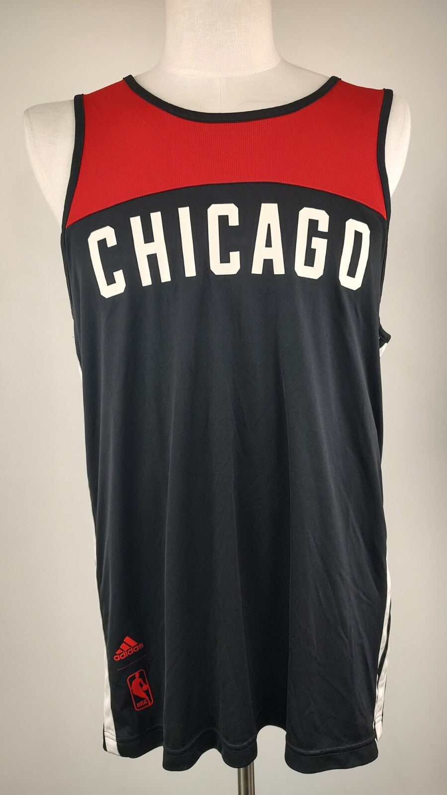 ADIDAS NBA CHICAGO BULLS CANOTTA BASKET NBA UOMO TG. M SPORT MAN VINTAGE CITY