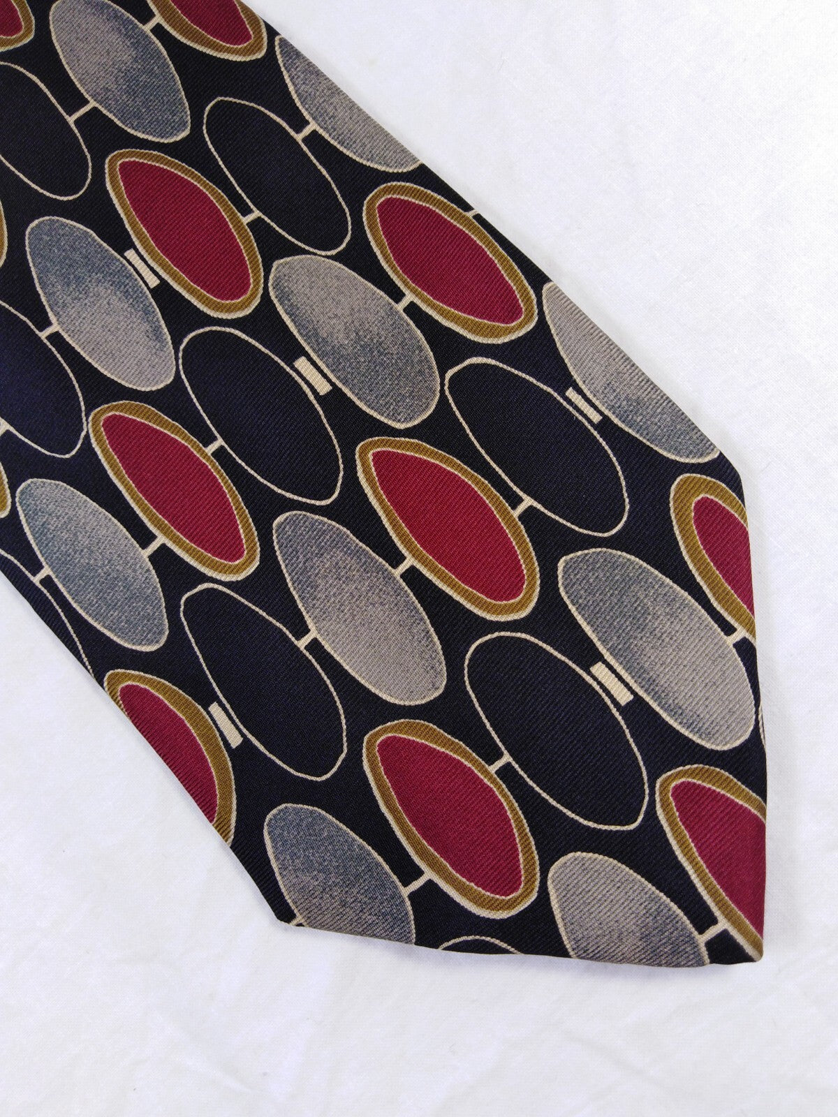 BASILE 100%  SILK TIE SETA CRAVATTA NECKTIE MADE IN ITALY