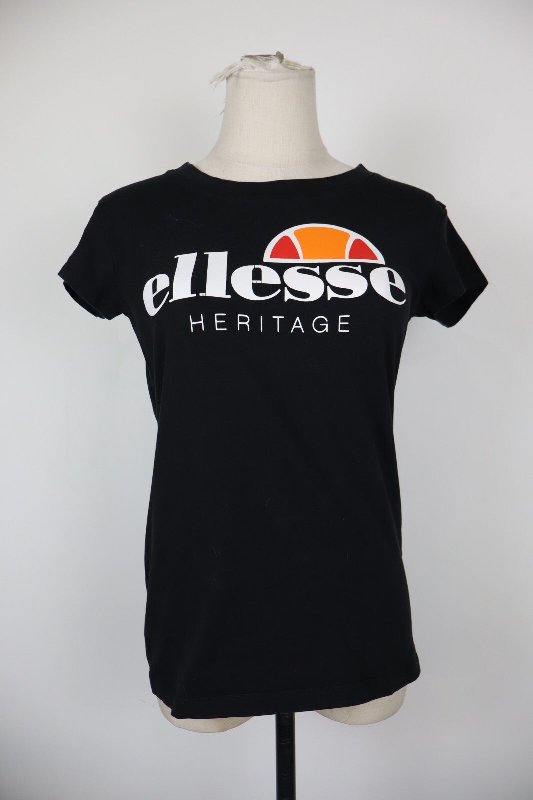 ELLESSE MAGLIA DONNA TG. M WOMAN CASUAL VINTAGE T-SHIRT TOP COTONE