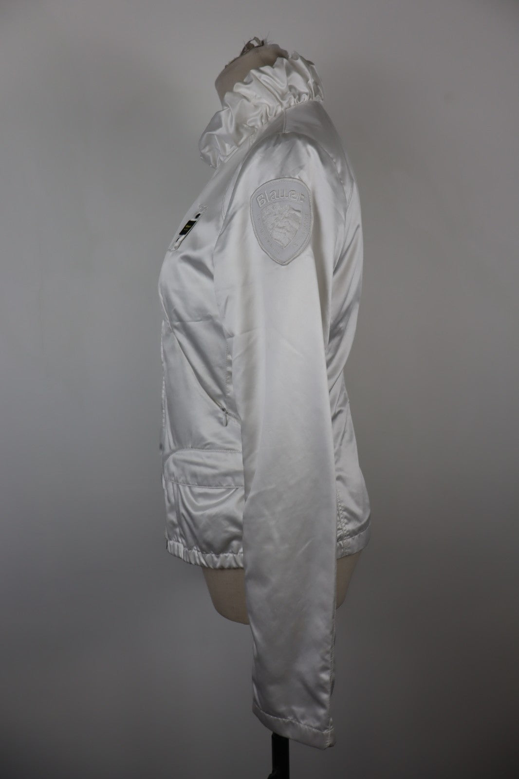BLAUER GIUBBINO LEGGERO DONNA Tg S VINTAGE WOMAN JACKET CASUAL VINTAGE BIANCO