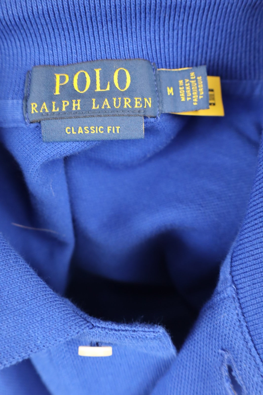 RALPH LAUREN POLO MAGLIA UOMO TG M MAN T-SHIRT CASUAL VINTAGE COTONE