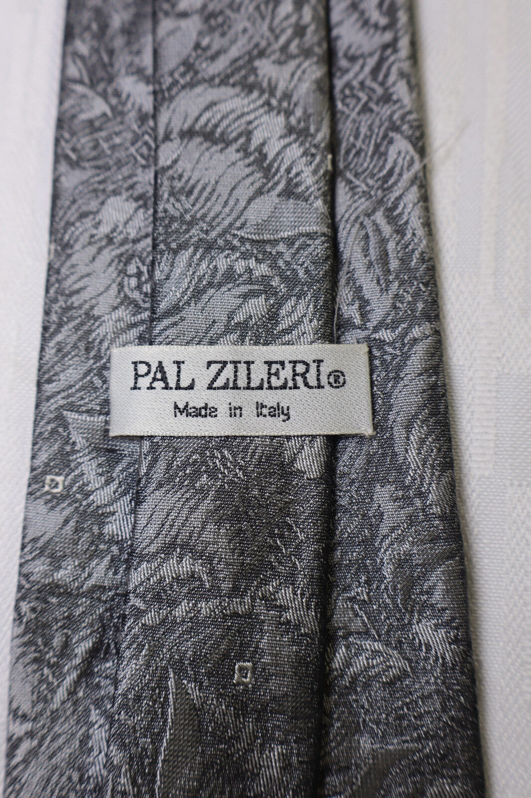 PAL ZILERI 100% SILK TIE SETA CRAVATTA NECKTIE MADE IN ITALY VINTAGE CLASSIC