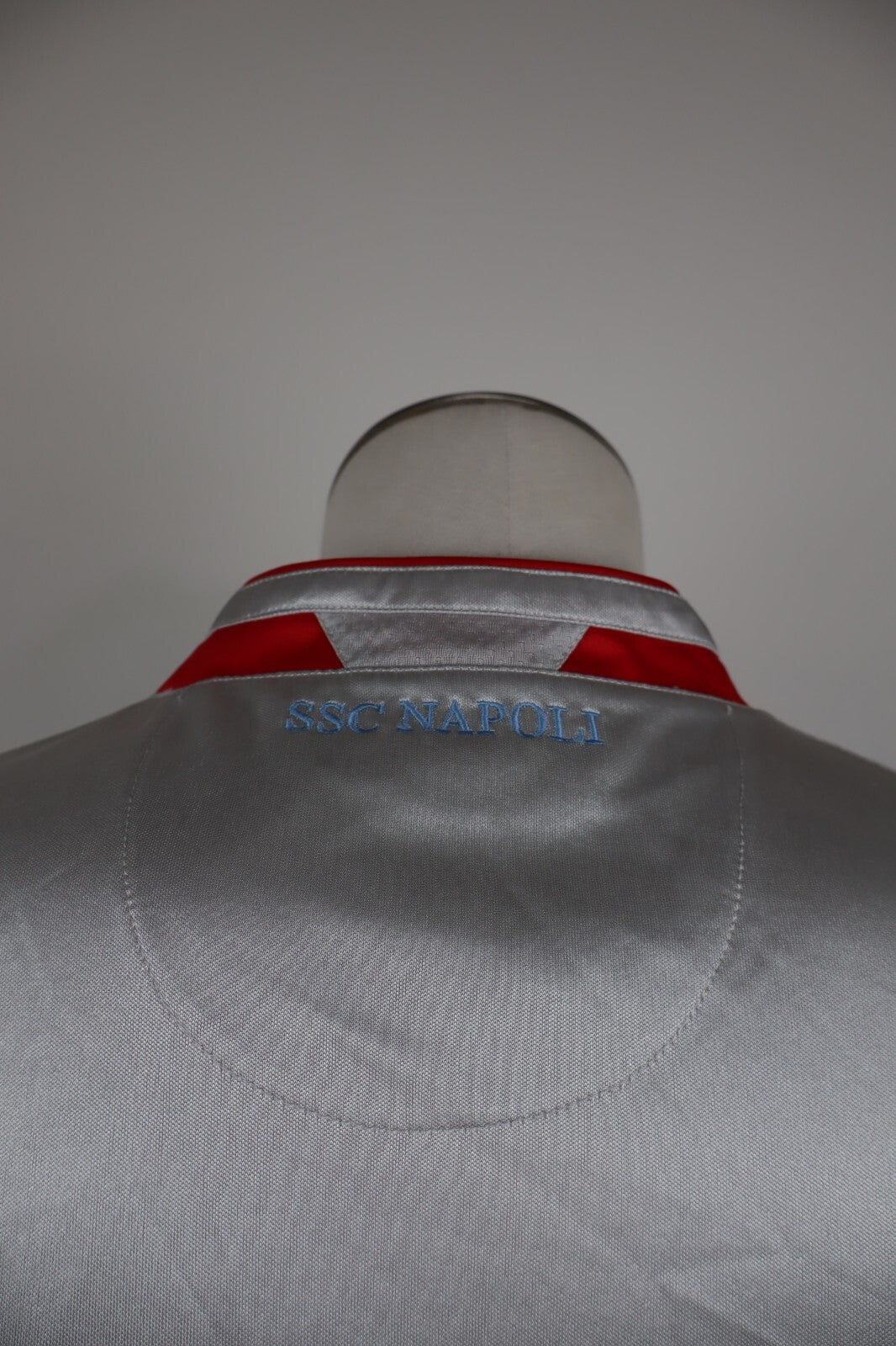 MACRON NAPOLI MAGLIA CALCIO UOMO Tg XXL SOCCER TRIKOT MAN JERSEY T-SHIRT SPORT