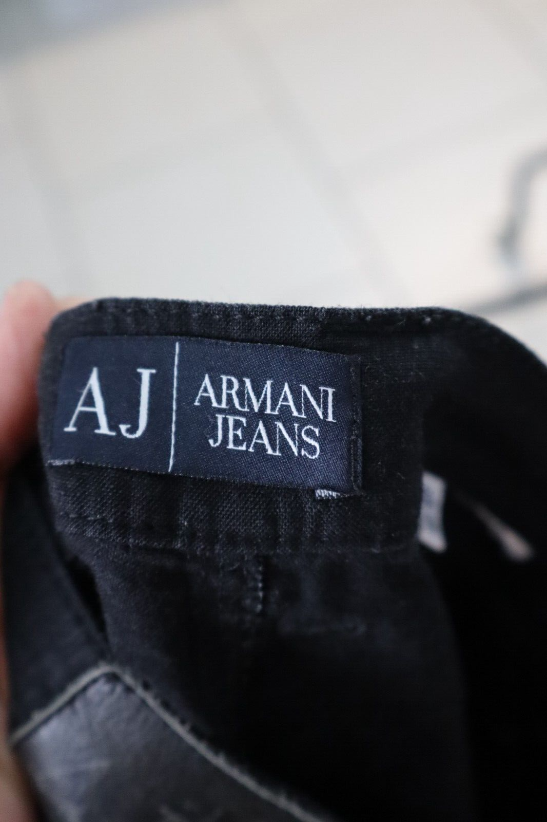 ARMANI JEANS PANTALONE CASUAL DONNA TG. 41 WOMAN VINTAGE PANTS LINO