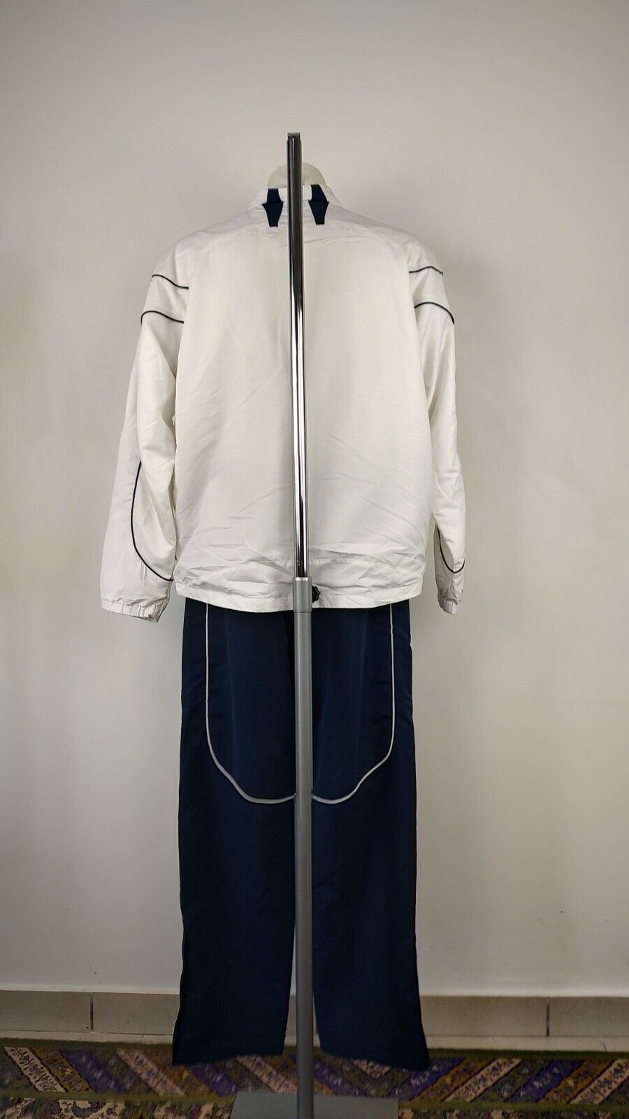 DIADORA NAPOLI TUTA COMPLETO CALCIO GIACCA PANTALONE Tg L JERSEY VINTAGE SPORT