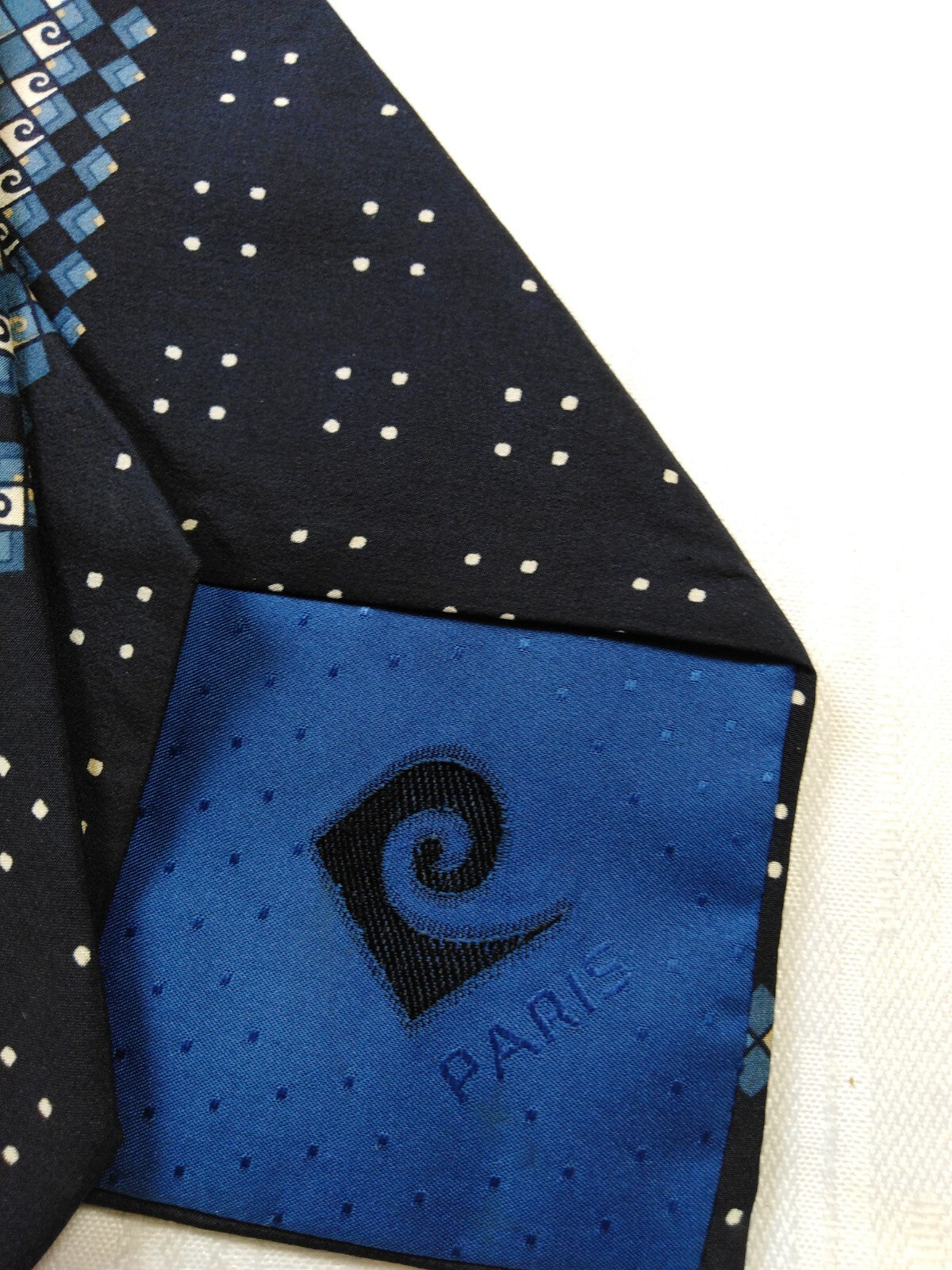 PIERRE CARDIN 100% SILK TIE SETA CRAVATTA NECKTIE MADE IN ITALY CLASSIC