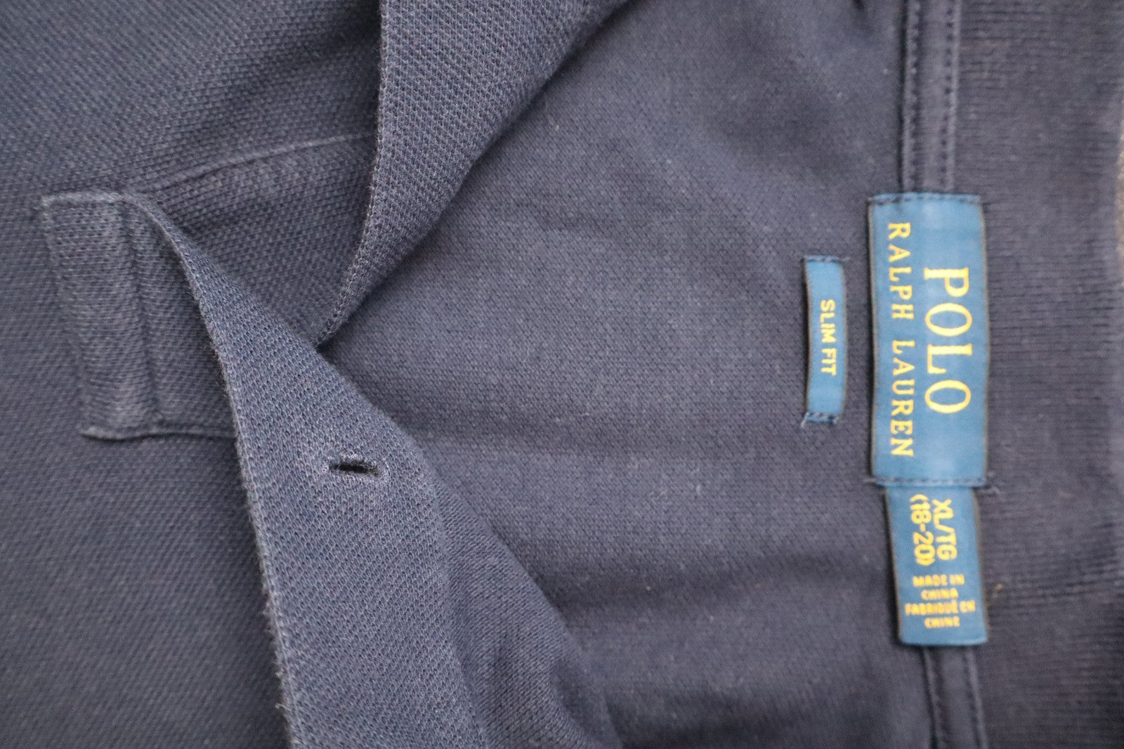 POLO RALPH LAUREN MAGLIA RAGAZZO COTONE TG XL BOY COTTON SHIRT CASUAL SLIM FIT