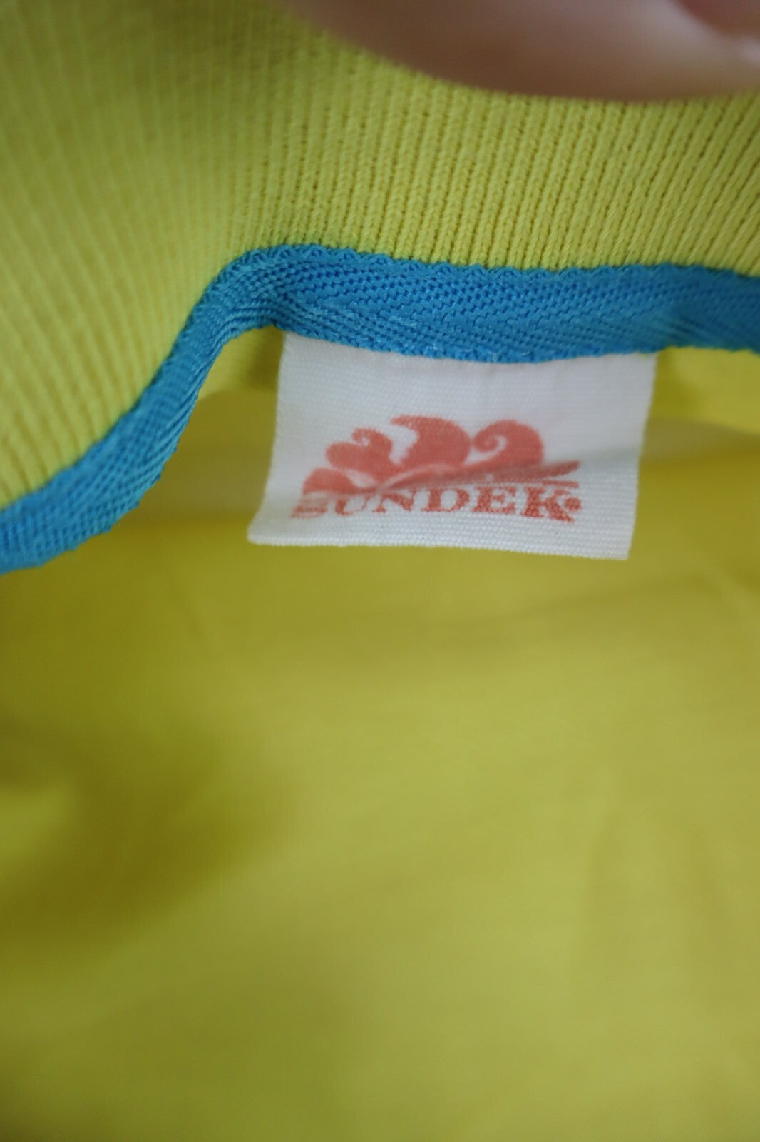 SUNDEK MAGLIA POLO UOMO COTONE TG. M MAN COTTON SHIRT CASUAL VINTAGE VERDE