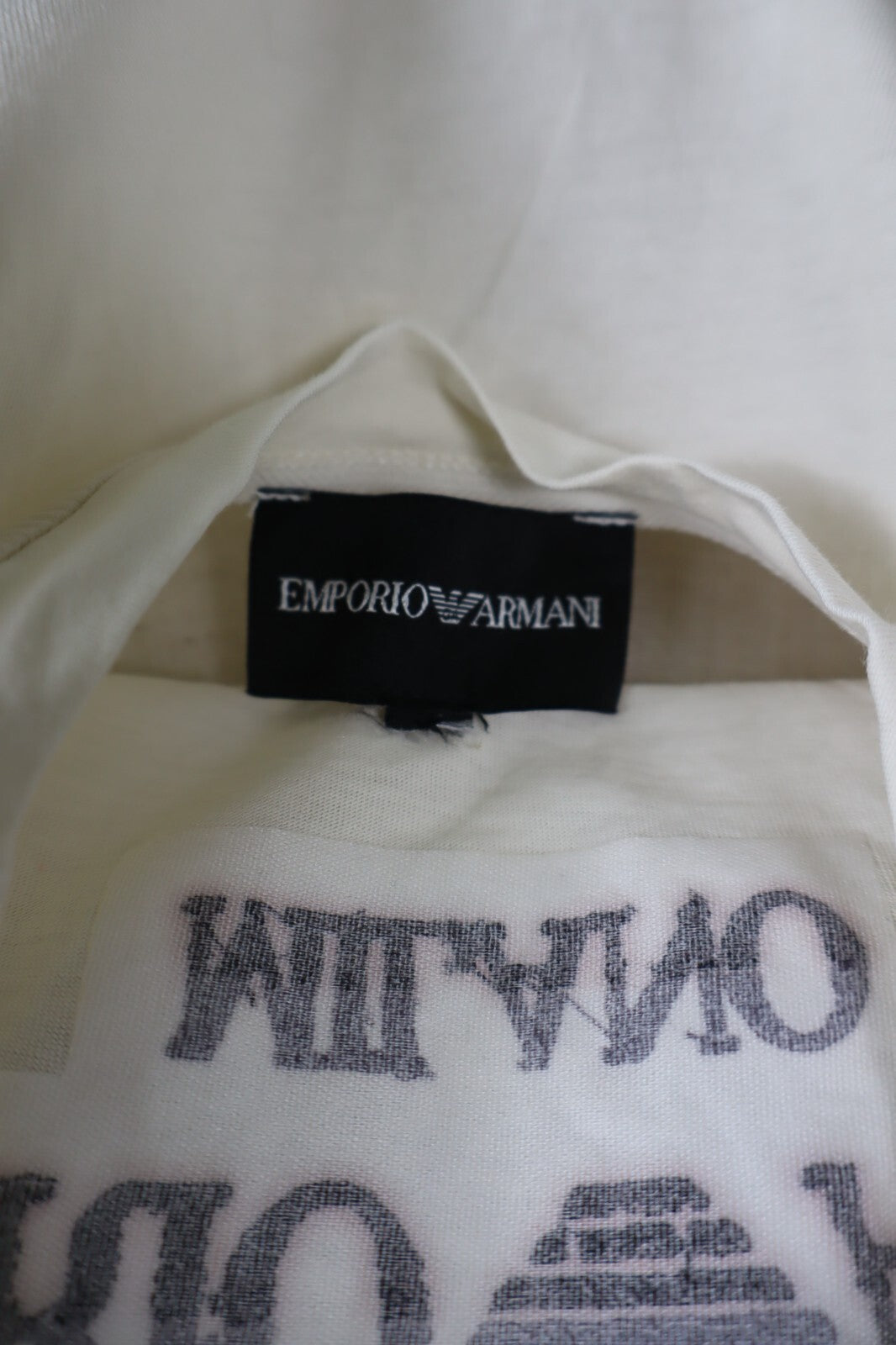 EMPORIO ARMANI MAGLIA DONNA TG S WOMAN CASUAL VINTAGE TOP T-SHIRT COTONE