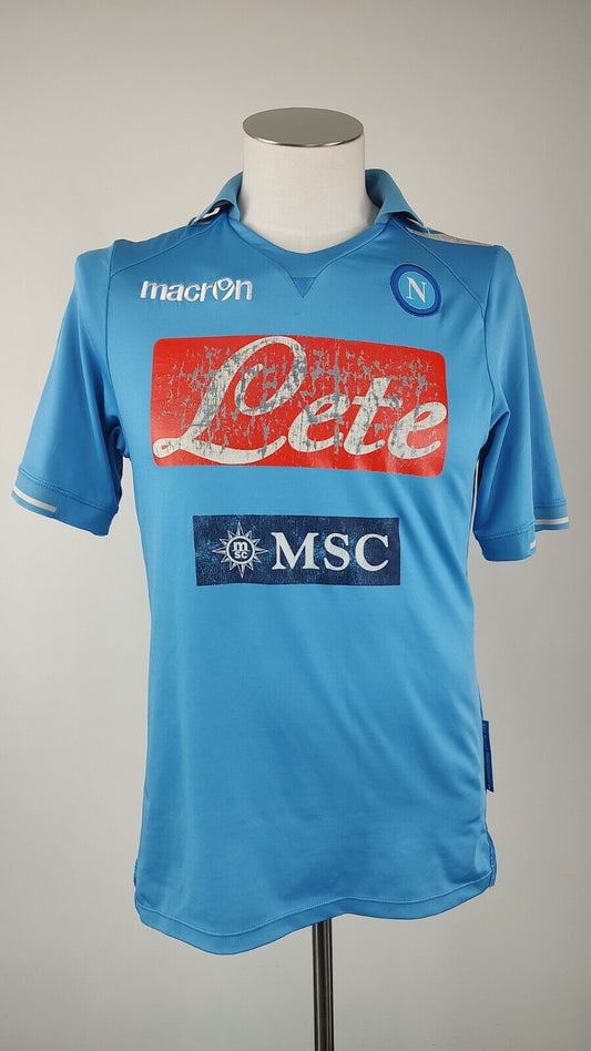 MACRON NAPOLI MAGLIA P. CANNAVARO 28 CALCIO UOMO Tg S SOCCER TRIKOT MAN JERSEY