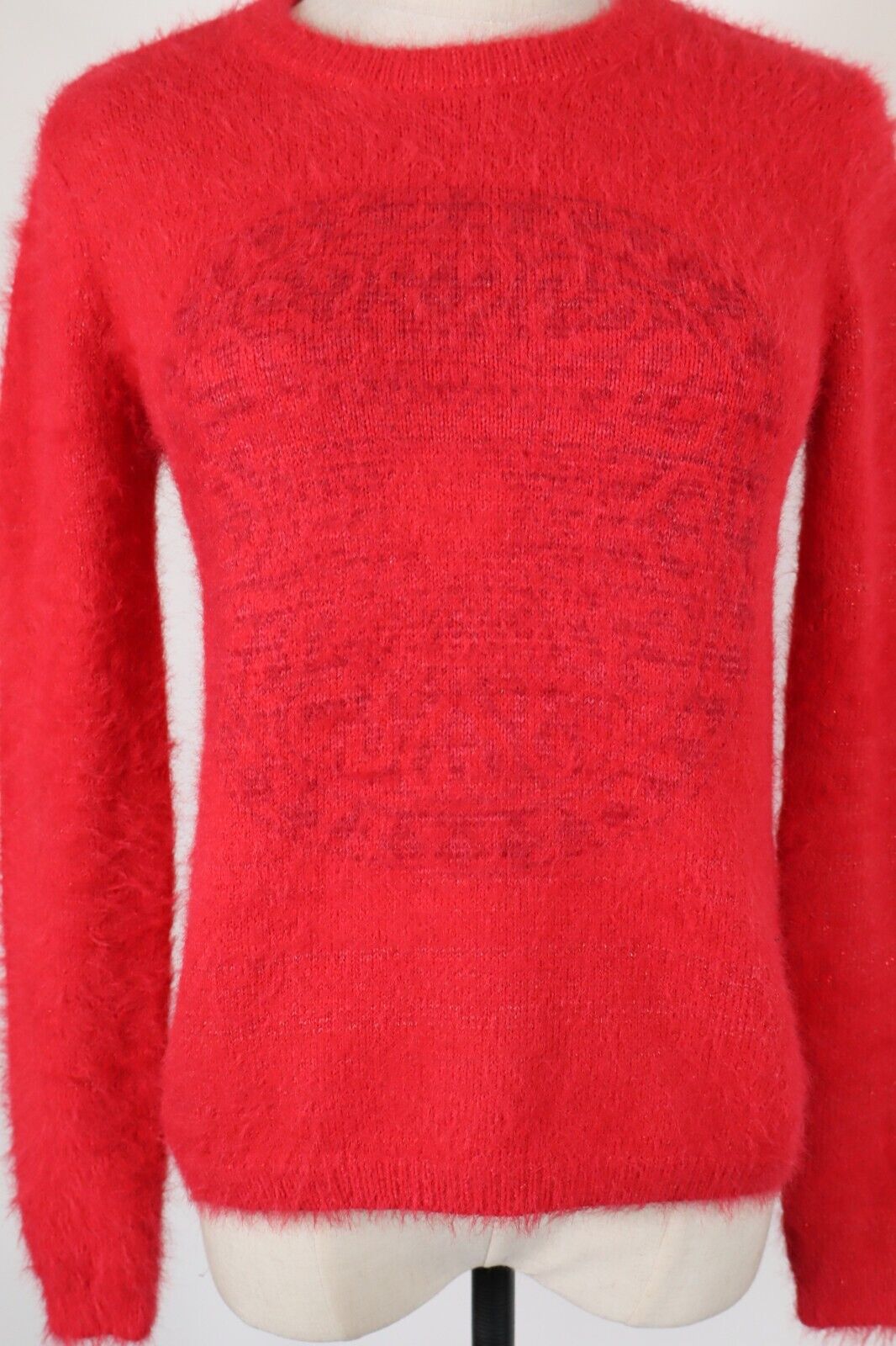 DESIGUAL MAGLIONE LANA MOHAIR DONNA TG XS WOMAN CASUAL SWEATER VINTAGE