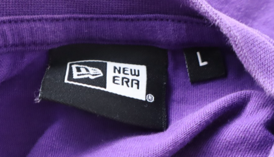 NEW ERA LAKERS MAGLIA UOMO COTONE TG L MAN COTTON T-SHIRT CASUAL VINTAGE LOGO