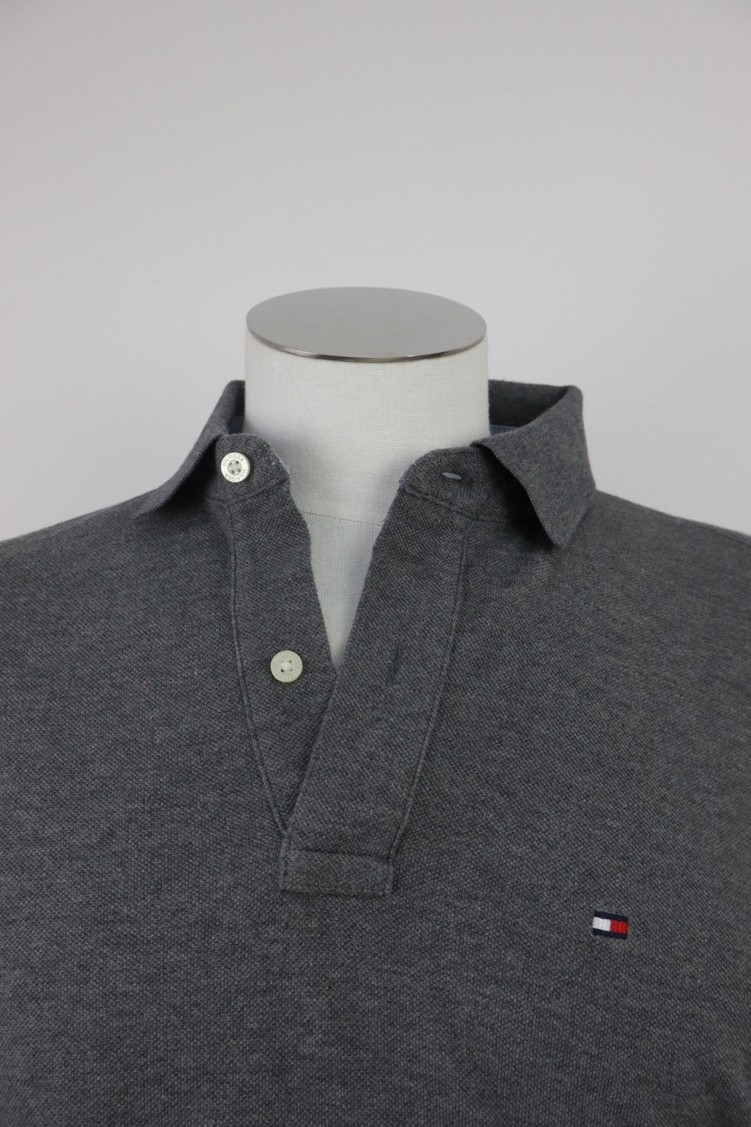 TOMMY HILFIGER POLO MAGLIA UOMO TG. M MAN T-SHIRT CASUAL VINTAGE COTONE