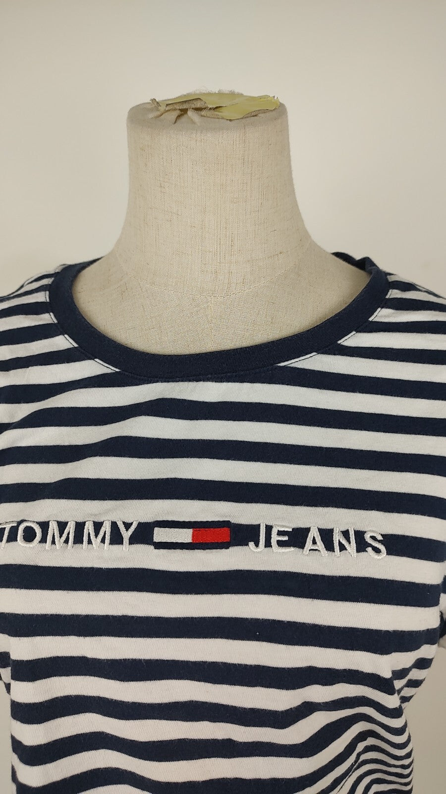 TOMMY JEANS MAGLIA DONNA TG. M WOMAN CASUAL VINTAGE TOP T-SHIRT COTONE