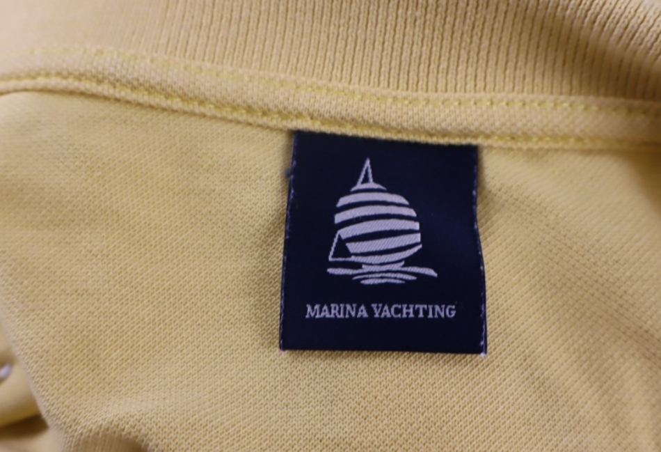 MARINA YACHTING MAGLIA POLO COTONE UOMO TG L MAN COTTON T-SHIRT CASUAL VINTAGE