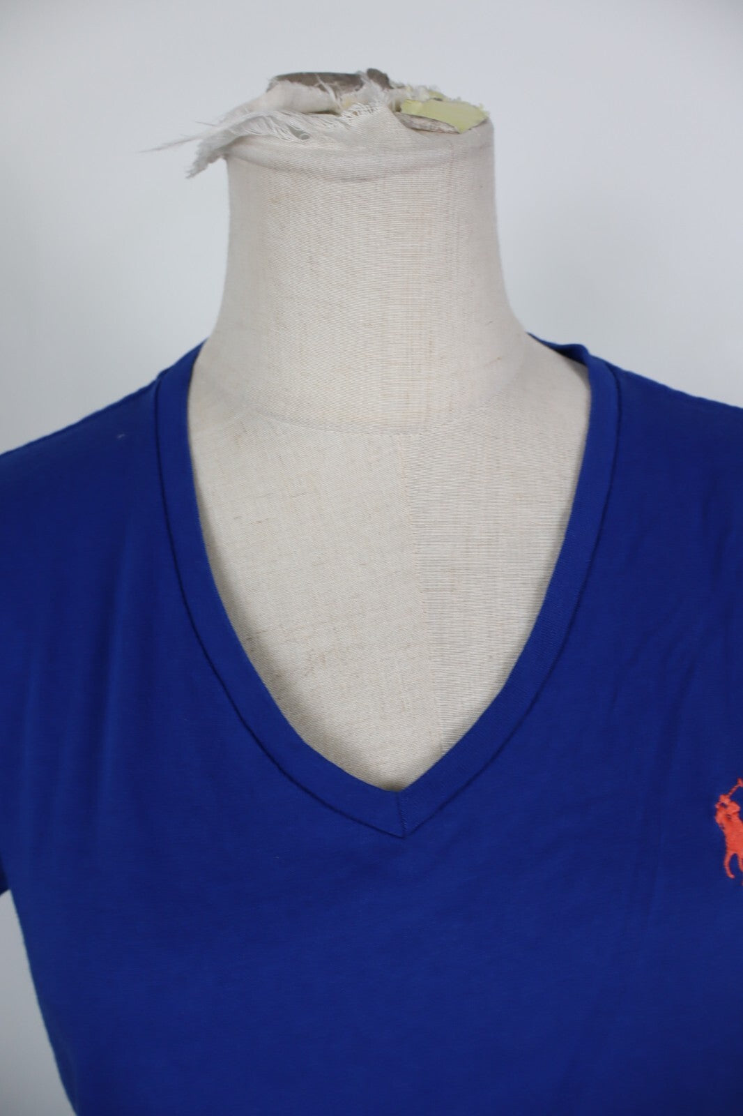 RALPH LAUREN MAGLIA DONNA TG M WOMAN CASUAL VINTAGE TOP T-SHIRT COTONE