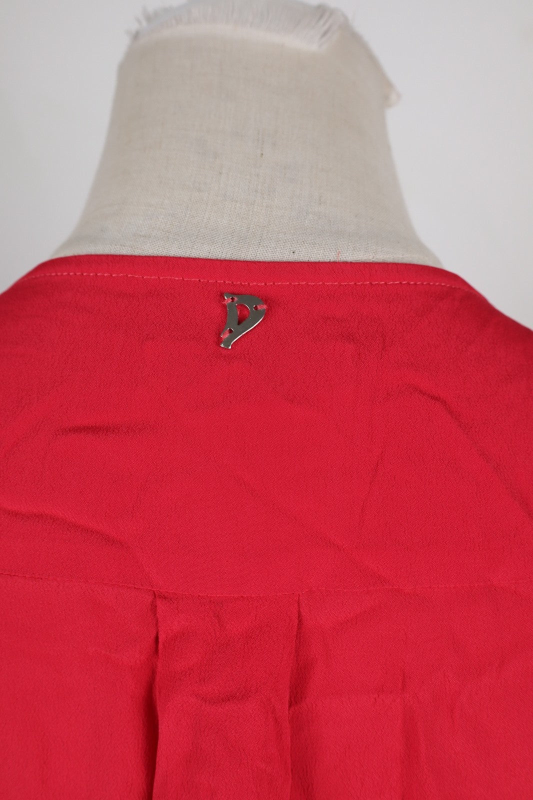 DONDUP MAGLIA DONNA MISTO SETA TG. 42 WOMAN CASUAL VINTAGE SHIRT