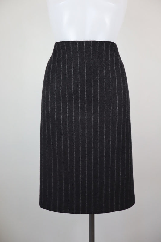 LES COPAINS GONNA DONNA TG. 50 WOMAN VINTAGE SKIRT LANA WOOL CASUAL