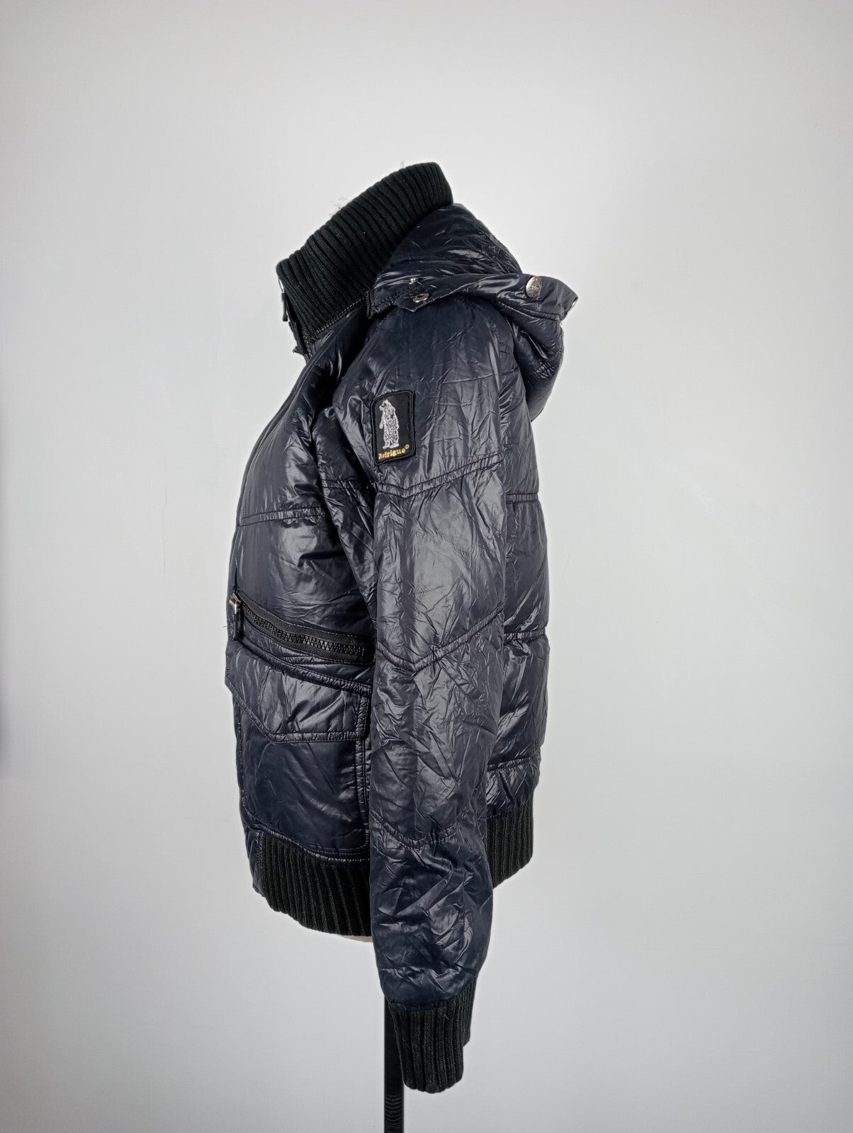 REFRIGUE GIUBBINO PIUMINO DONNA Tg. M WOMEN CASUAL JACKET VINTAGE