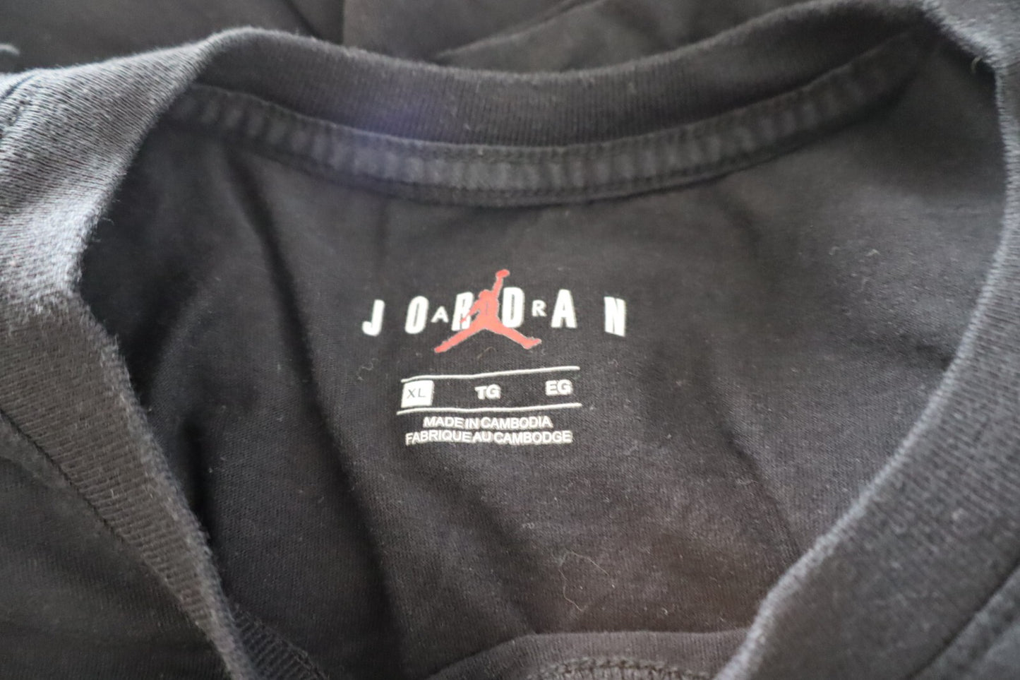 NIKE AIR JORDAN MAGLIA UOMO COTONE TG XL MAN T-SHIRT CASUAL VINTAGE COTTON