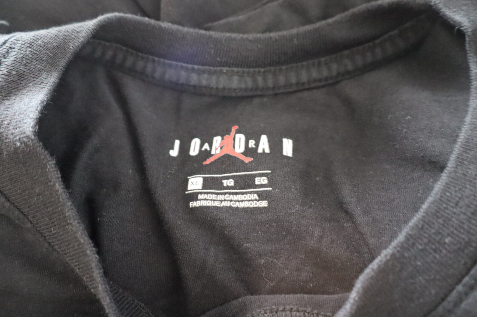 NIKE AIR JORDAN MAGLIA UOMO COTONE TG XL MAN T-SHIRT CASUAL VINTAGE COTTON