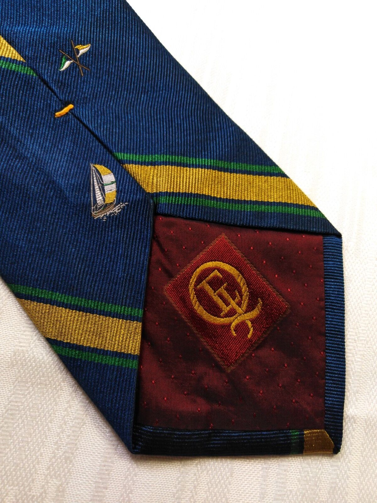 ERVE JACQUES 100% SETA SILK TIE CRAVATTA NECKTIE MADE ITALY VINTAGE CLASSIC