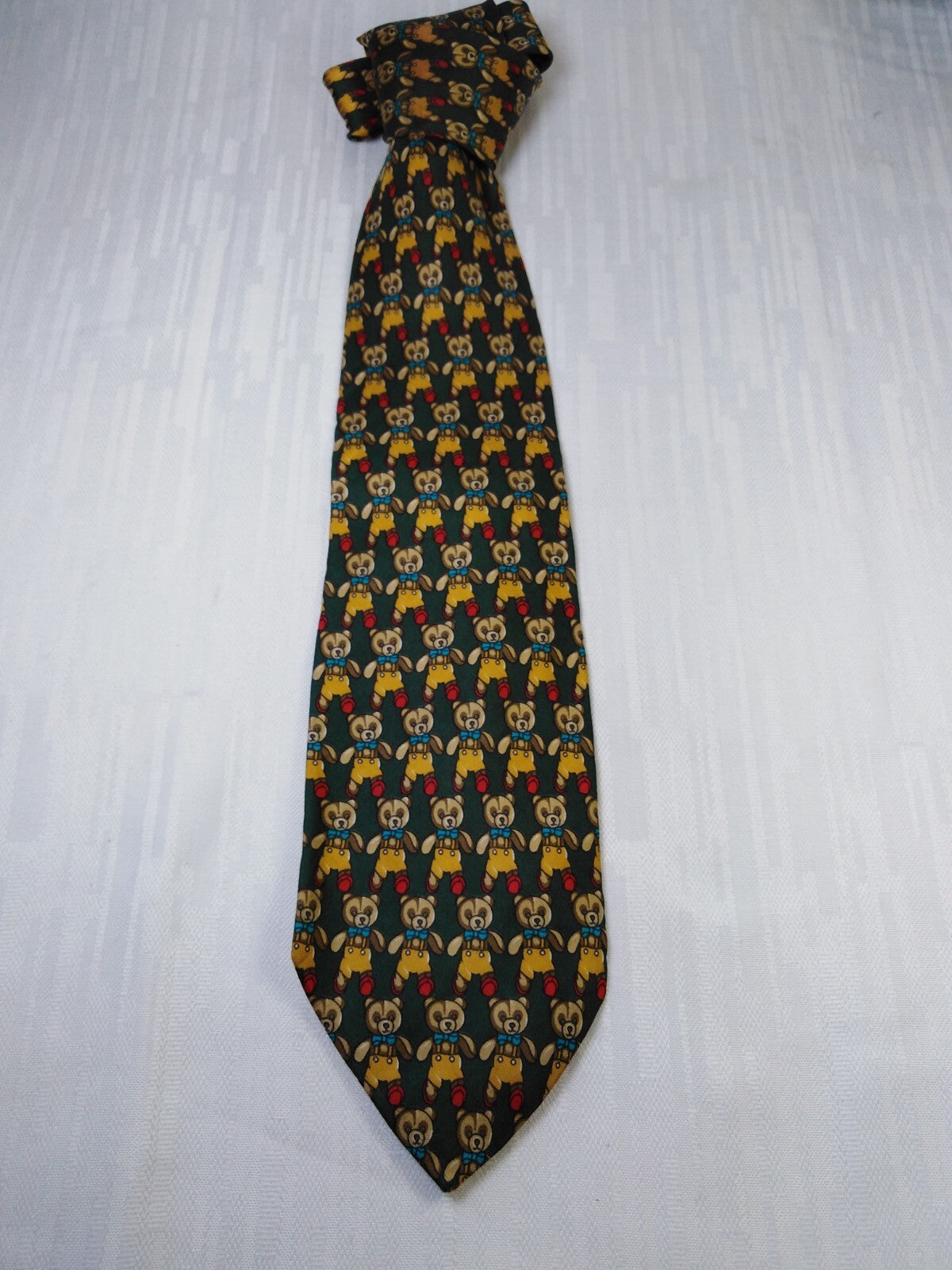 UMBERTO SCOLARI 100% SILK TIE SETA CRAVATTA NECKTIE ITALY VINTAGE CLASSIC