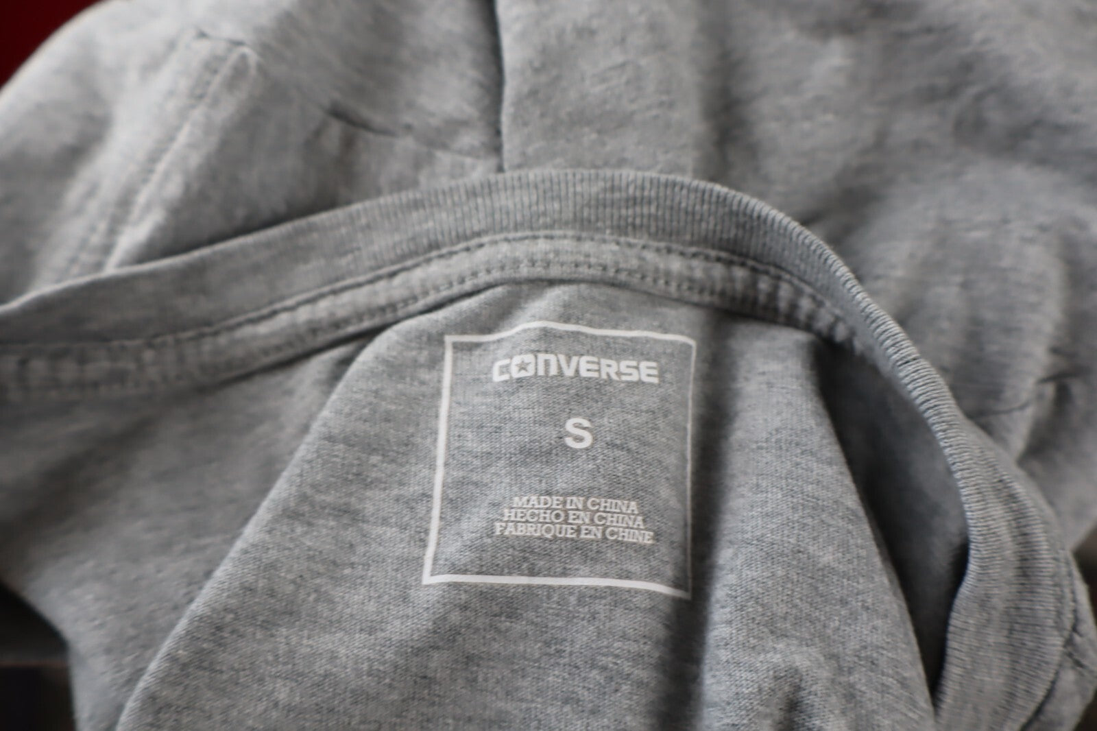 CONVERSE ALL STAR MAGLIA UOMO TG. S MAN T-SHIRT CASUAL VINTAGE COTONE
