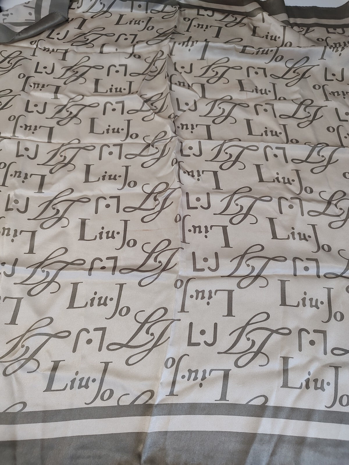 LIU JO FOULARD 100% SILK SETA SCARVES SCARF SQUARE MADE ITALY