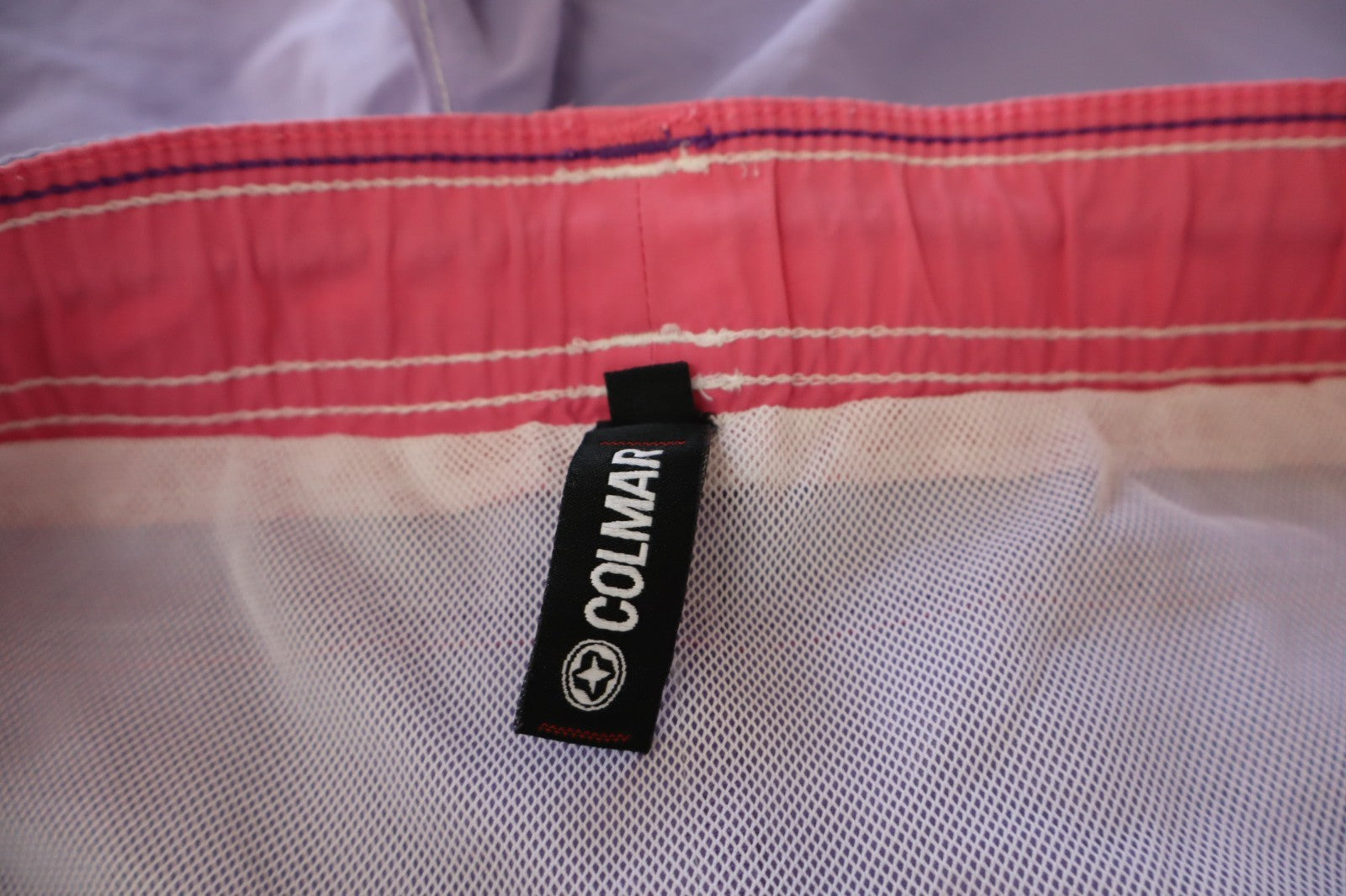 COLMAR COSTUME PANTALONCINO MARE UOMO TG 50 MEN SWIMSUIT VINTAGE CASUAL LOGO