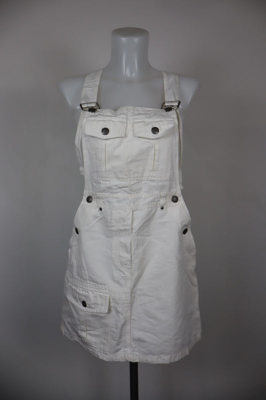 SUPERGA COMPLETO DONNA GONNA Tg. 40 SALOPETTE ONE PIECE VINTAGE CASUAL DENIM