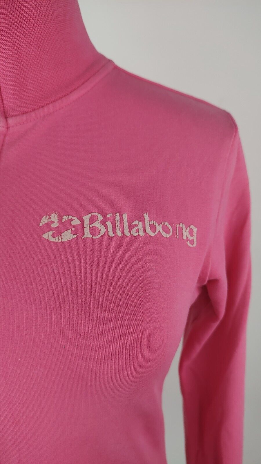 BILLABONG FELPA DONNA Tg S WOMAN CASUAL VINTAGE SPORT SWEATSHIRT