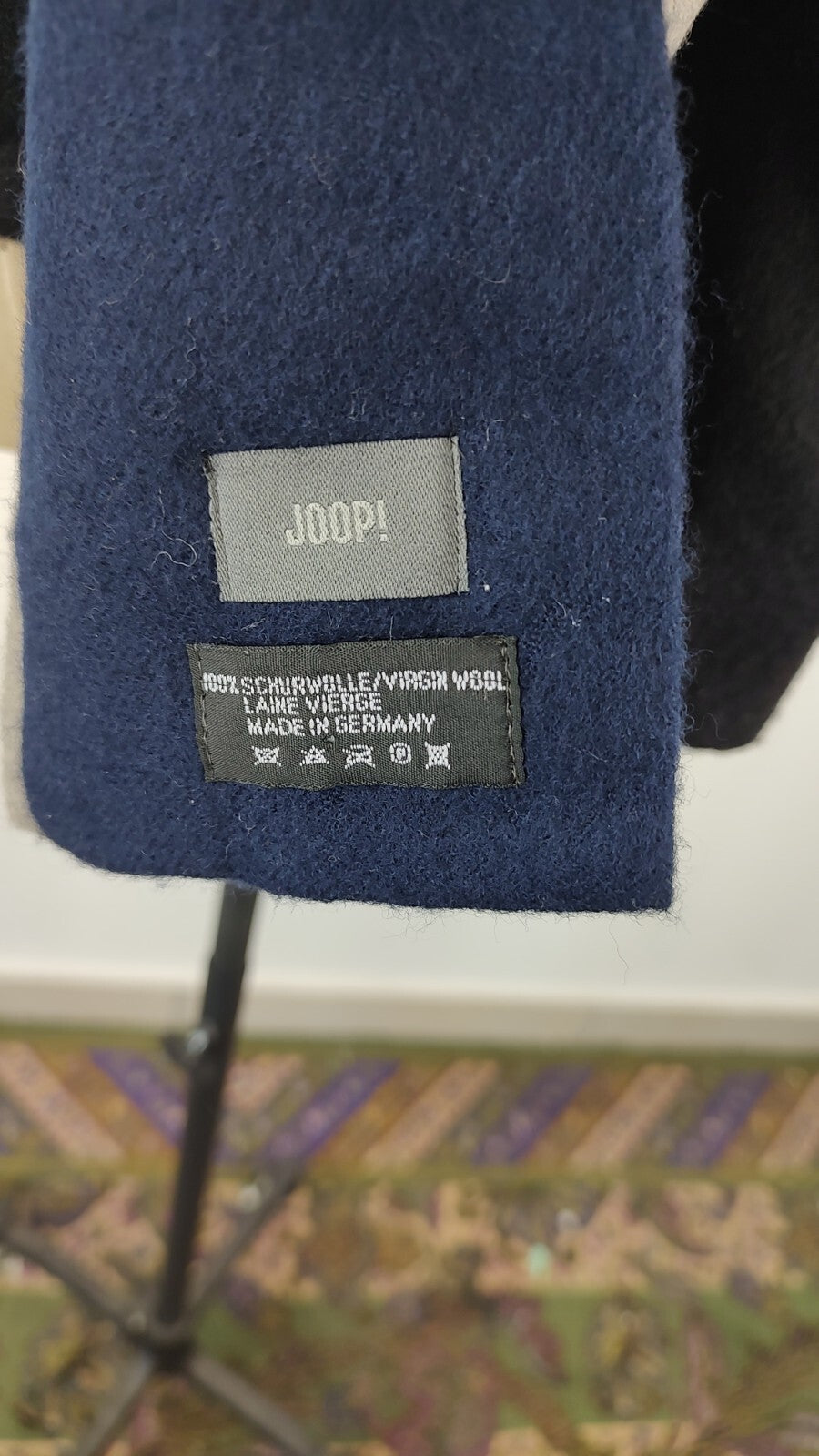JOOP SCIARPA LANA UOMO DONNA WOMAN MAN VINTAGE CASUAL SCARF