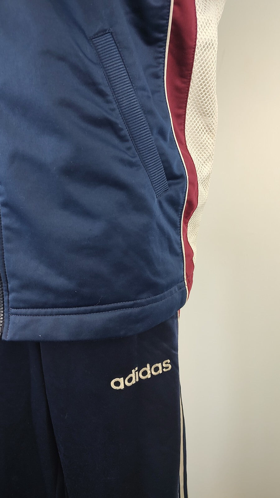 ADIDAS TUTA COMPLETA Tg 6 TRACKSUIT JACKET GIACCA PANTS UOMO SPORT