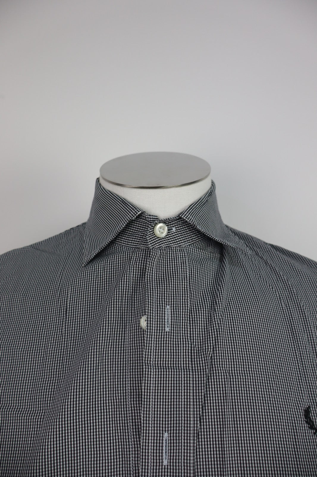 FRED PERRY CAMICIA COTONE DONNA TG. M WOMAN COTTON SHIRT CASUAL VINTAGE