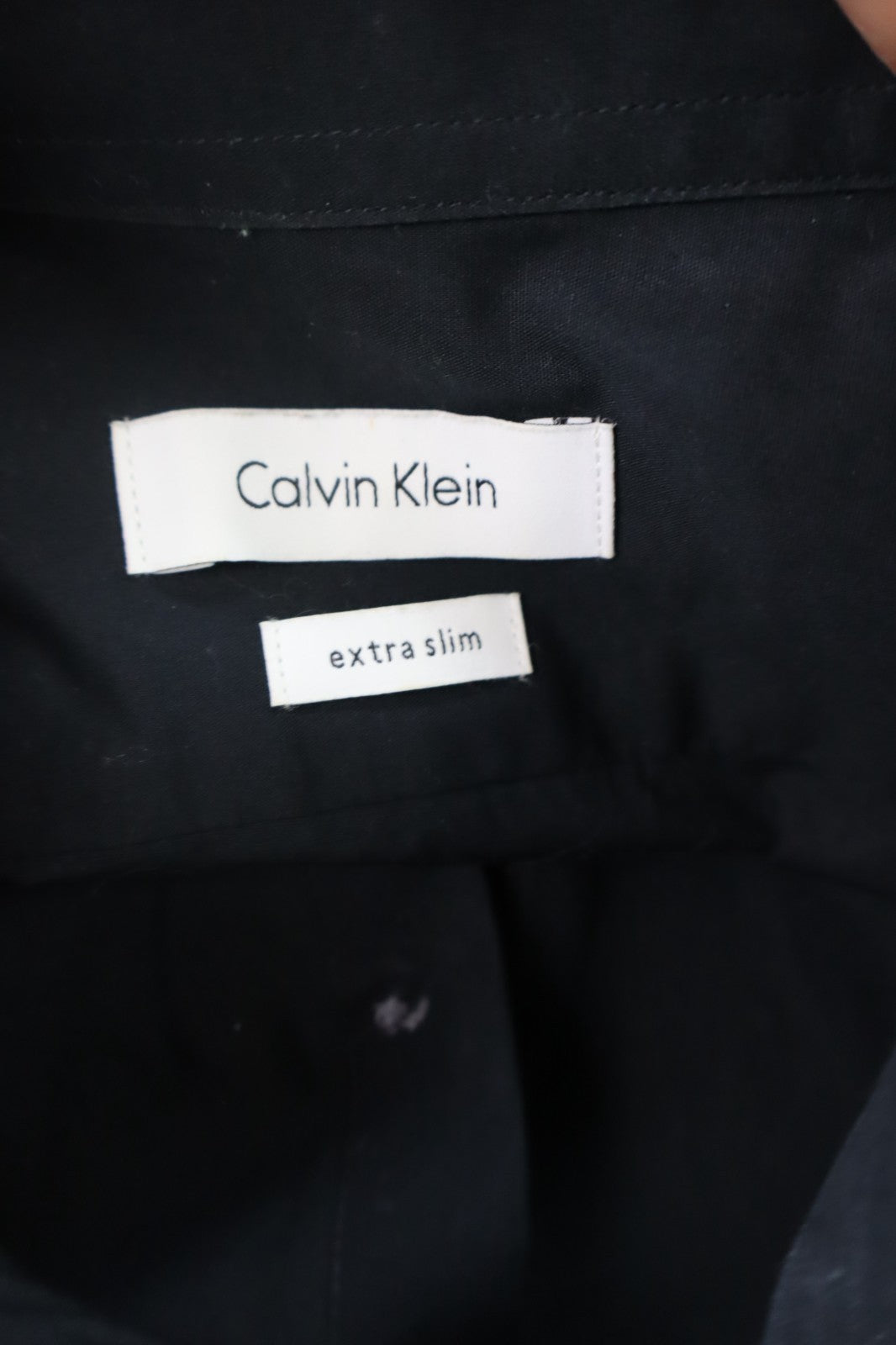 CALVIN KLEIN CK CAMICIA UOMO TG. 38 15 MAN CASUAL SHIRT VINTAGE SHIRT COTONE