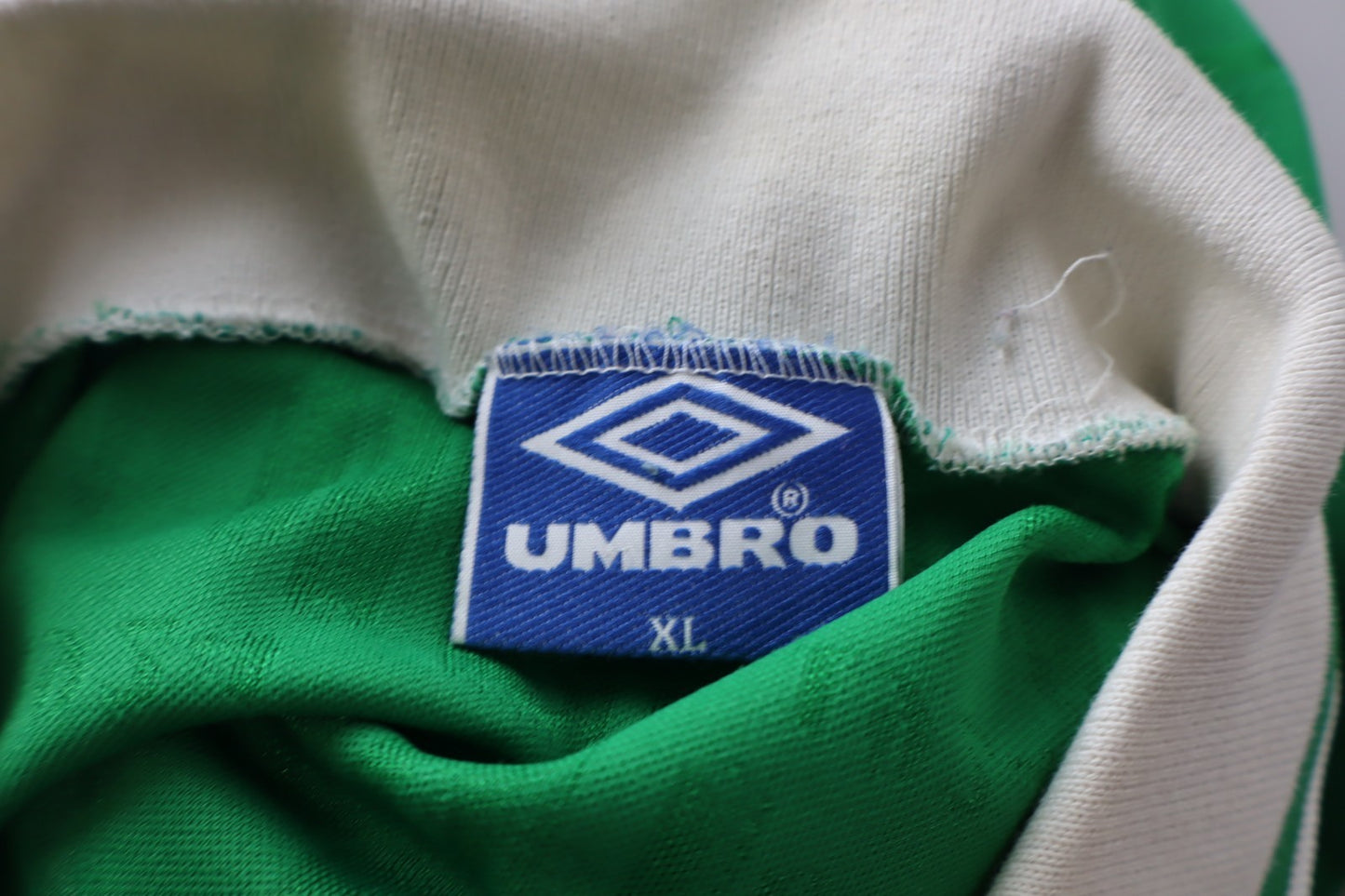 UMBRO N 14 MAGLIA CALCIO UOMO Tg XL SOCCER T-SHIRT JERSEY VINTAGE SPORT