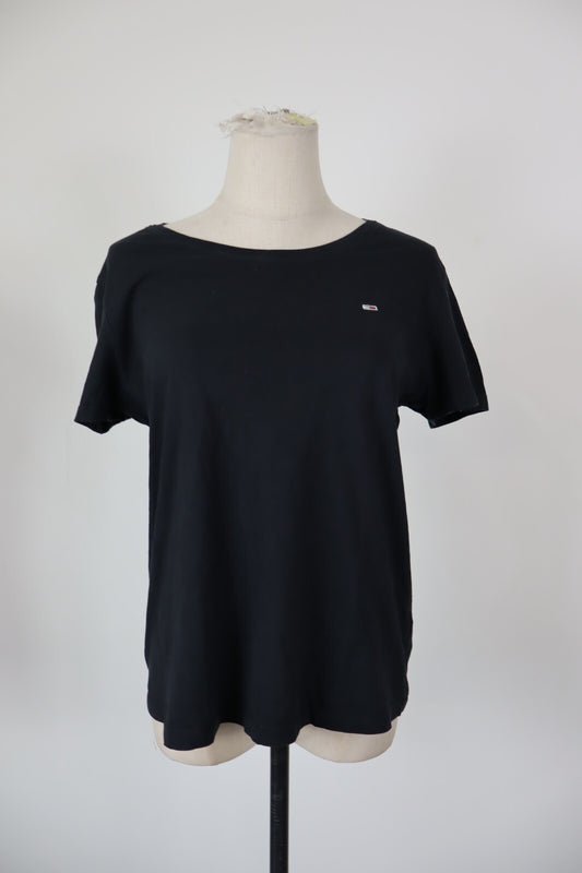 TOMMY HILFIGER JEANS MAGLIA DONNA TG. M WOMAN CASUAL VINTAGE TOP T-SHIRT